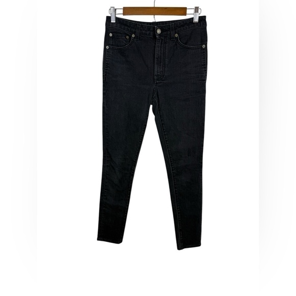 Saint Laurent Black Skinny Jeans d05 w/sk-mw Size 29 - Picture 3 of 9